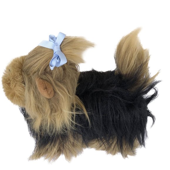 Battat Yorkshire Terrier Puppy Plush Realistic Dog Stuffed Vintage 9 Inches Tall - Picture 8 of 10